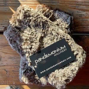 Handcrafted Faux Fur Fingerless Gloves
